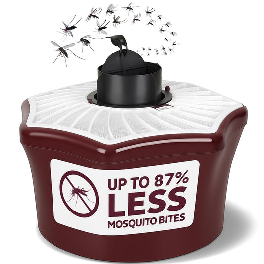 Biogents Mosquitaire Outdoor Mosquito Trap with Sweetscent Lure | Eco-Friendly, Pesticide-Free, Pet-Safe Repellent Alternative | Electric Catcher for Comprehensive Mosquito Control
