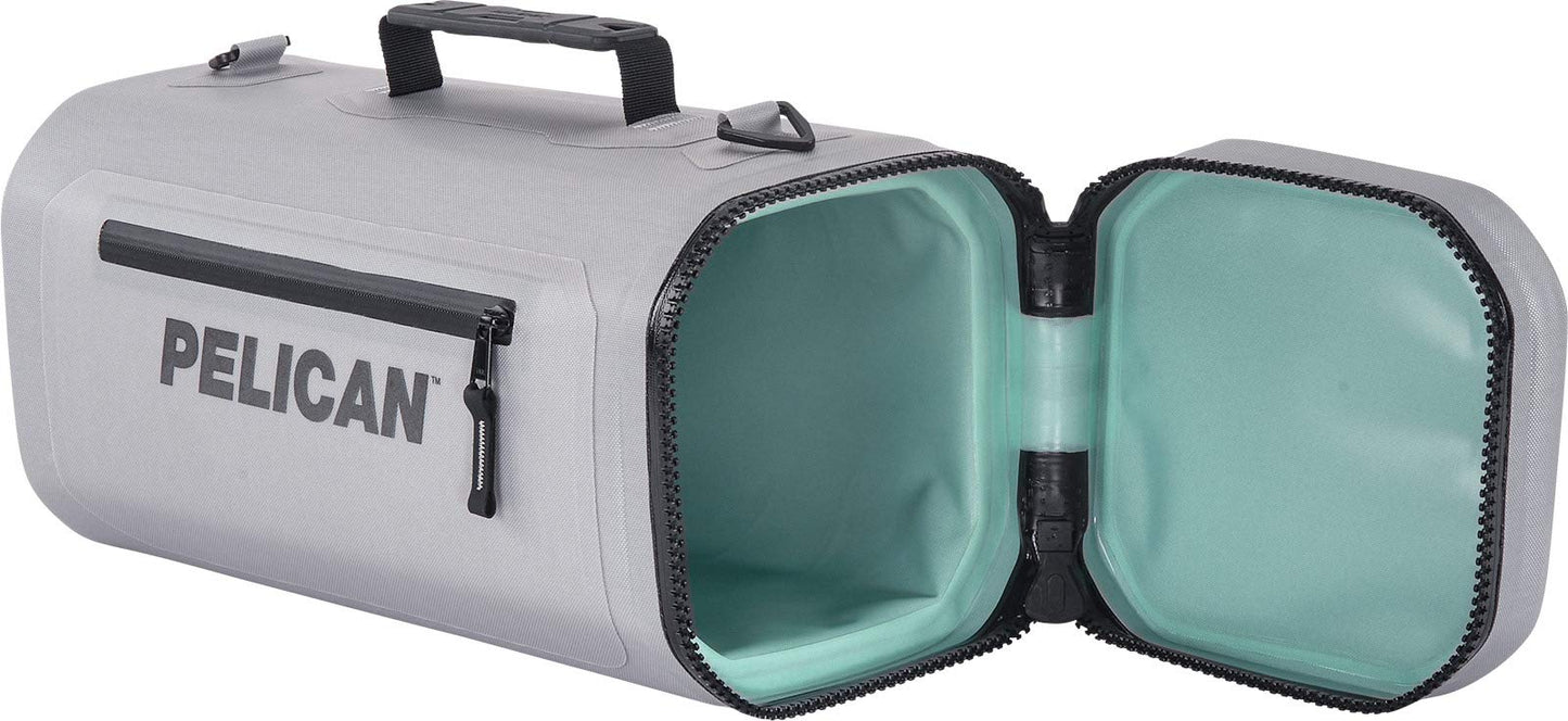 Pelican Dayventure Sling Insulated Soft Cooler - for Beach, Cooler Bag, Camping, Kayak, Can Cooler (Light Gray)