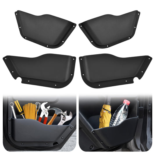 SLORIMOD Door Storage Pockets for Polaris Xpedition XP 5/ADV 5 NorthStar 2024-2026 Accessories, Front & Rear Door Side Insert Organizer Box Pockets Interior (4 PCS)