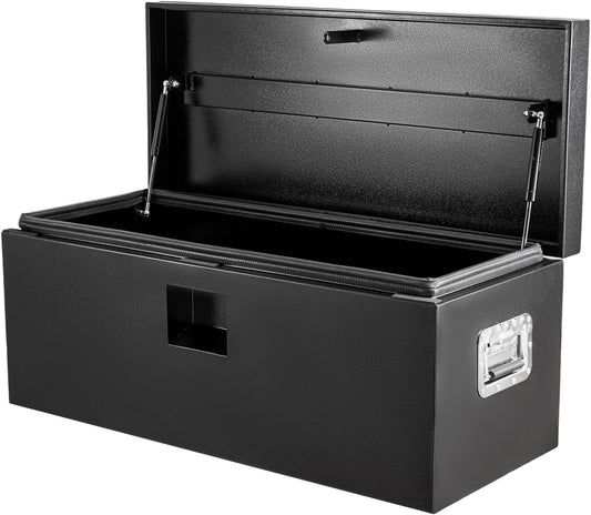 ExploreHorizon Steel Heavy Duty Truck Bed Tool Box, Door with Double Sided Hydraulics Rods for Trailer Truck Pick Ups