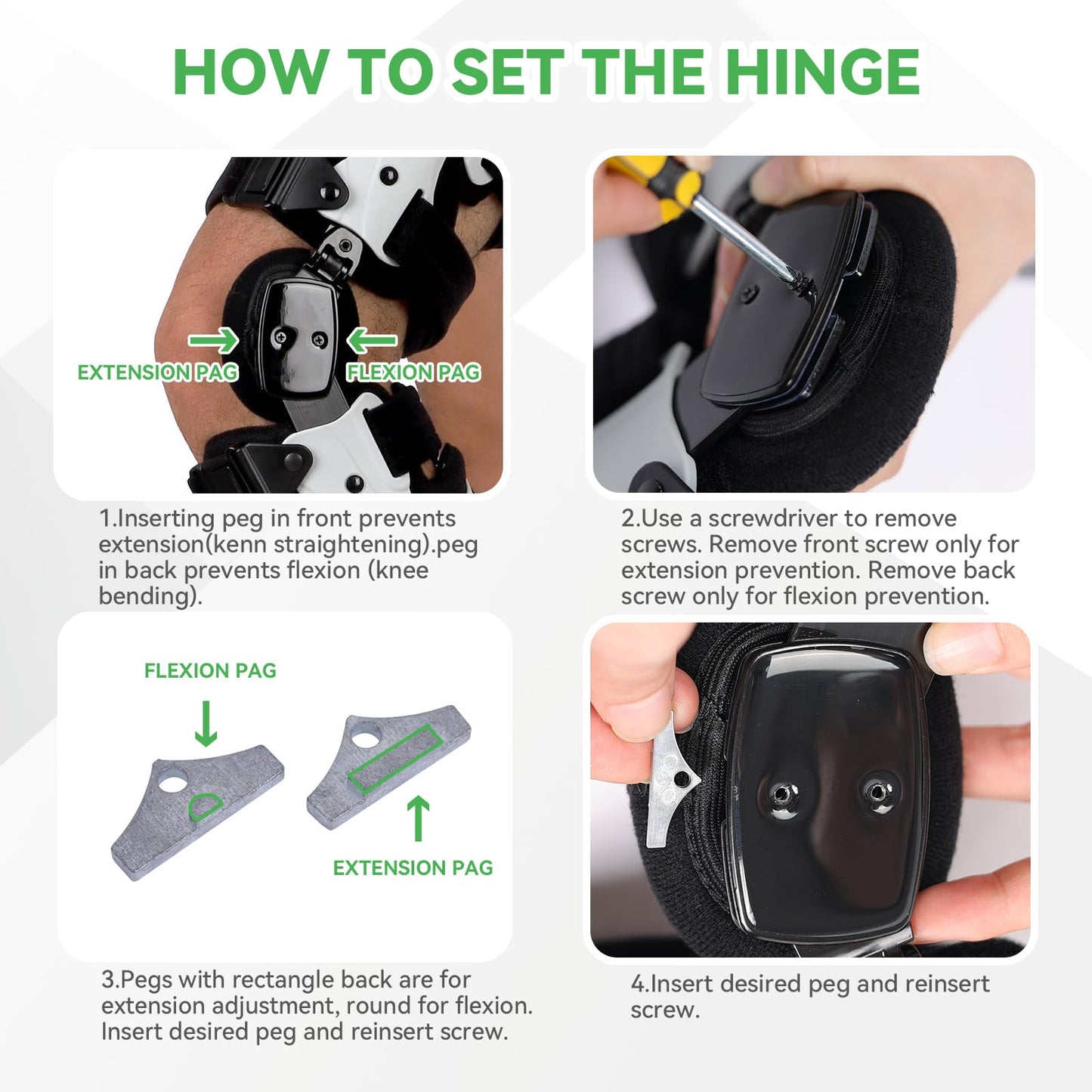 Orthomen Unloader Knee Brace for Medial Knee Pain, Osteoarthritis, Premium OA Knee Brace Support for Cartilage Defect Repair, Avascular Necrosis, Tibial Plateau Fracture Inside Left