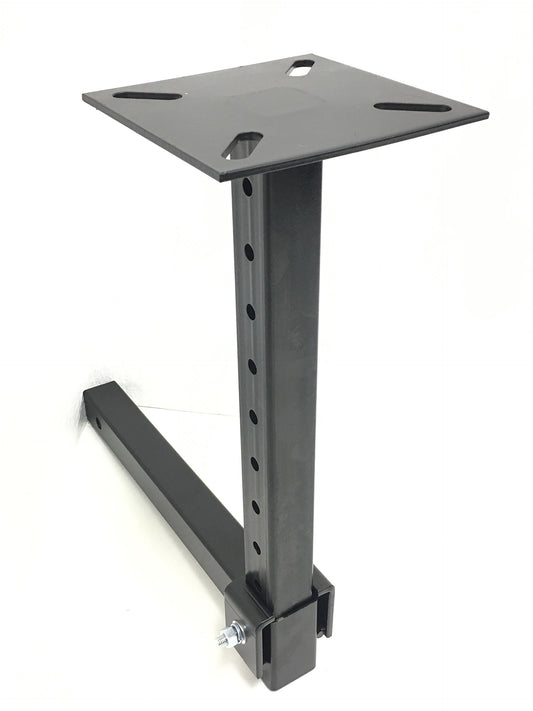 MaxxHaul Hitch Mount Vise Plate Holder Heavy‑Duty 2 Inch Receiver Workbench Mount Portable Vise and Tool Platform for Trucks SUVs and RVs Alloy Steel Construction (80356)