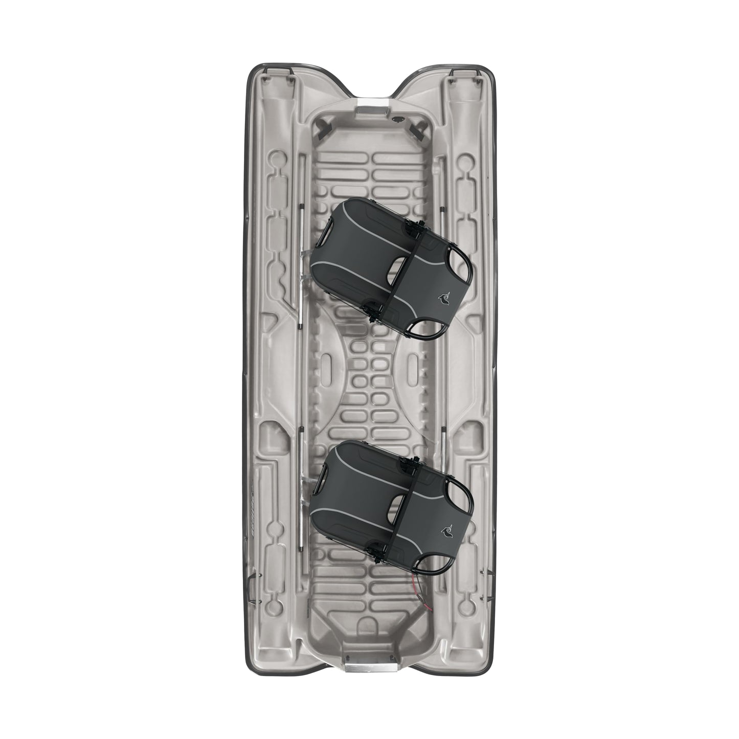 Pelican - Bass Raider 10E Angler Fishing Boat - Ram-X™ Material - Ergo360 Seating System - Light Grey - 10.2 ft