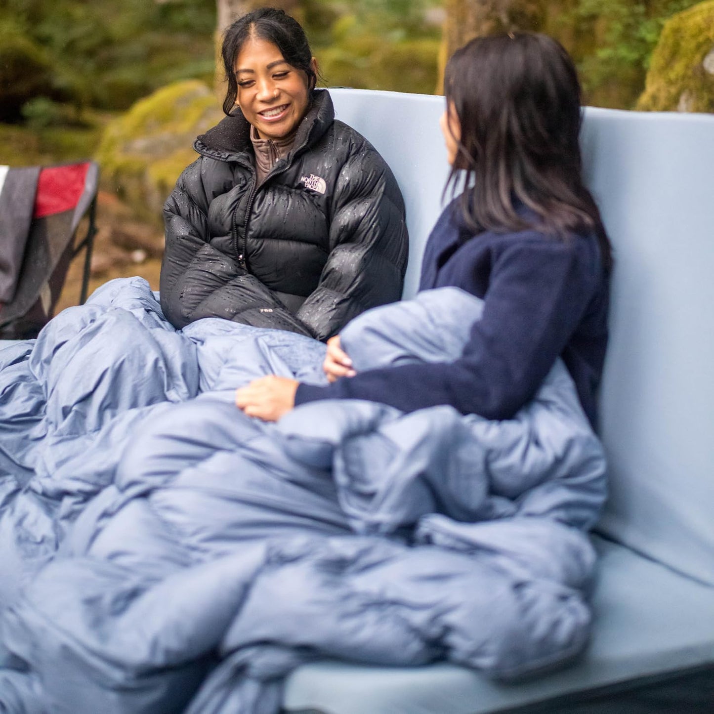 HEST Packable Down Comforter for Camping, Double Size - Warm Outdoor Puffy Blanket, Down Blanket with 50-L Tote, Hydrophobic Duck Down - Perfect for Hiking, Camping, Backpacking & Outdoor Adventures