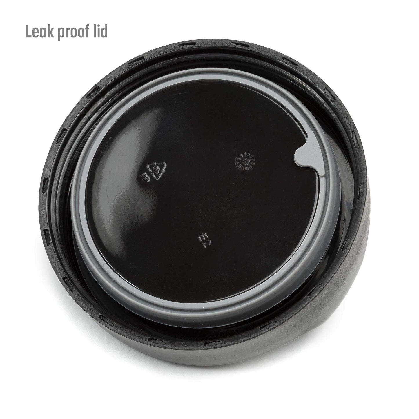 Goodful Stainless Steel Food Jar, Vacuum Sealed | Double Wall | Carry Handle Lid | Gray | 16 Ounces, Pack of 6