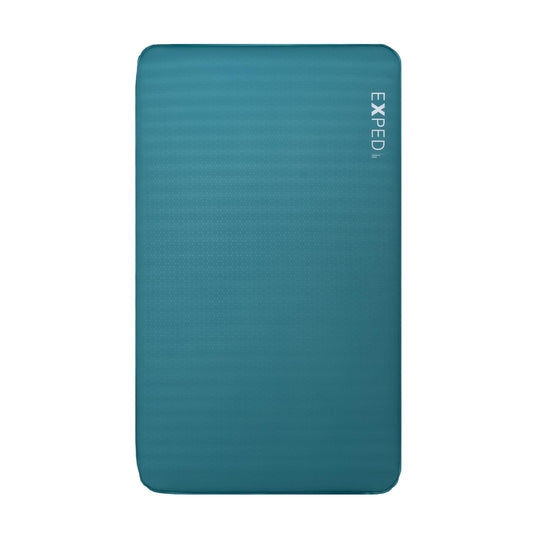 Exped MegaMat Duo Medium - Self Inflating Soft Car Sleeping Mat, 4” Foam Pad, Pump Included