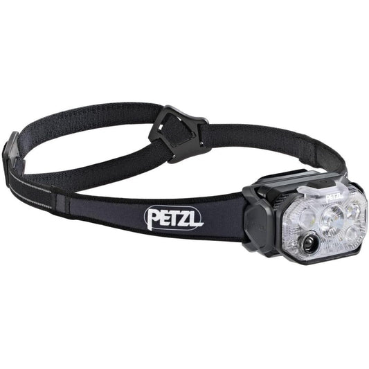 PETZL Swift RL Classic Headlamp - Lightweight & Rechargeable 1200 Lumen Headlamp - Black