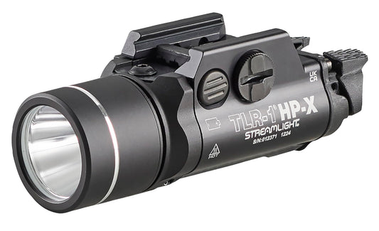 Streamlight 69168 TLR-1 HP-X USB 1300-Lumen High Candela Rail-Mounted Rechargeable Weapon Light, Includes Rail Locating Keys and Batteries, Black