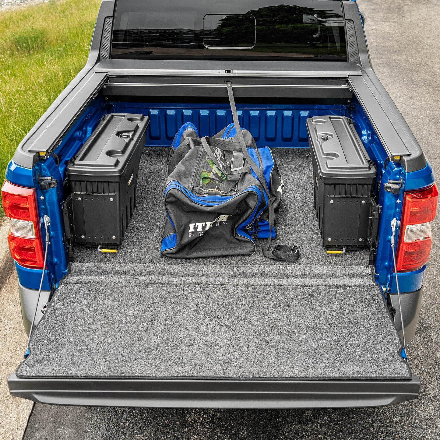 UnderCover SwingCase Truck Bed Storage Box | SC103D | Fits 2015 - 2022 Chevy/GMC Colorado/Canyon Drivers Side, Black