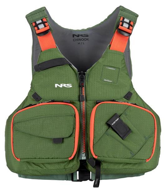 NRS Chinook Personal Floatation Device - Forest, X-Small/Medium