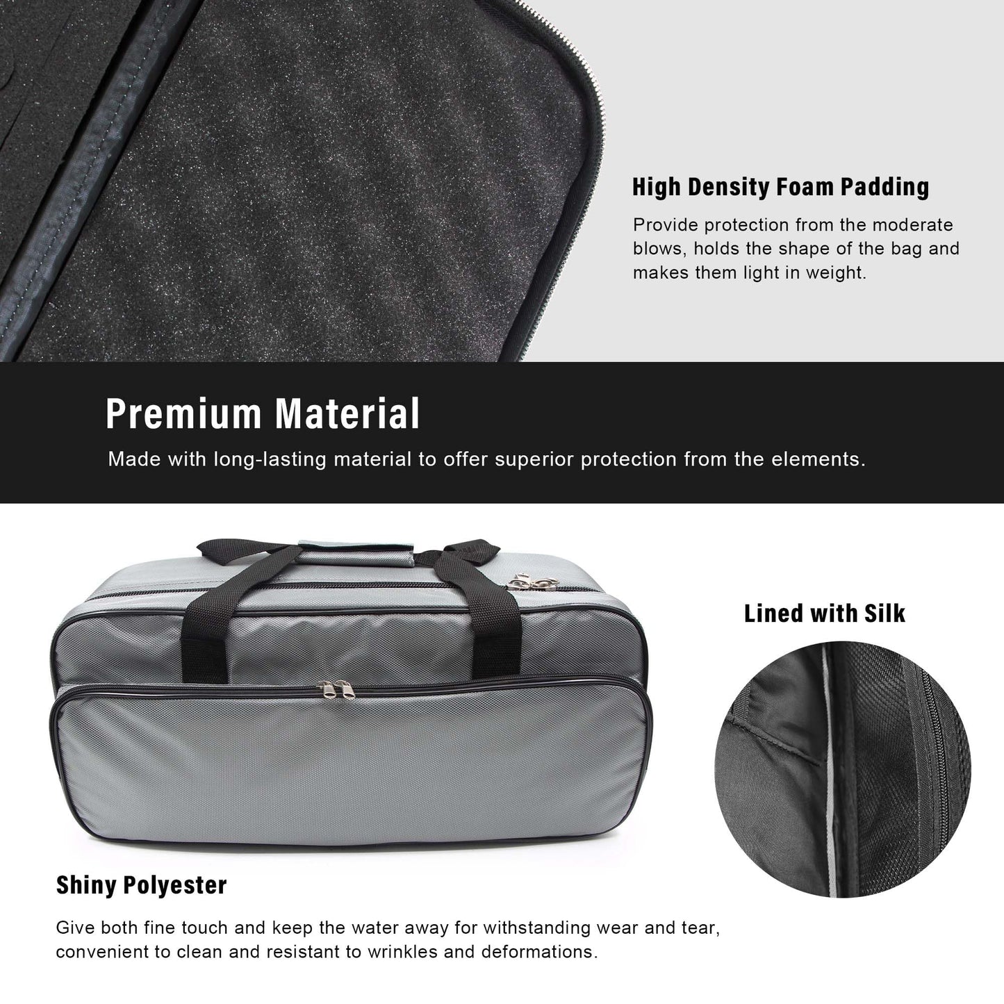Astromania 50mm Finder & Guidescope Kit - Bundle with - Transport Bag for 1.25" Eyepiece and 2" Eyepiece