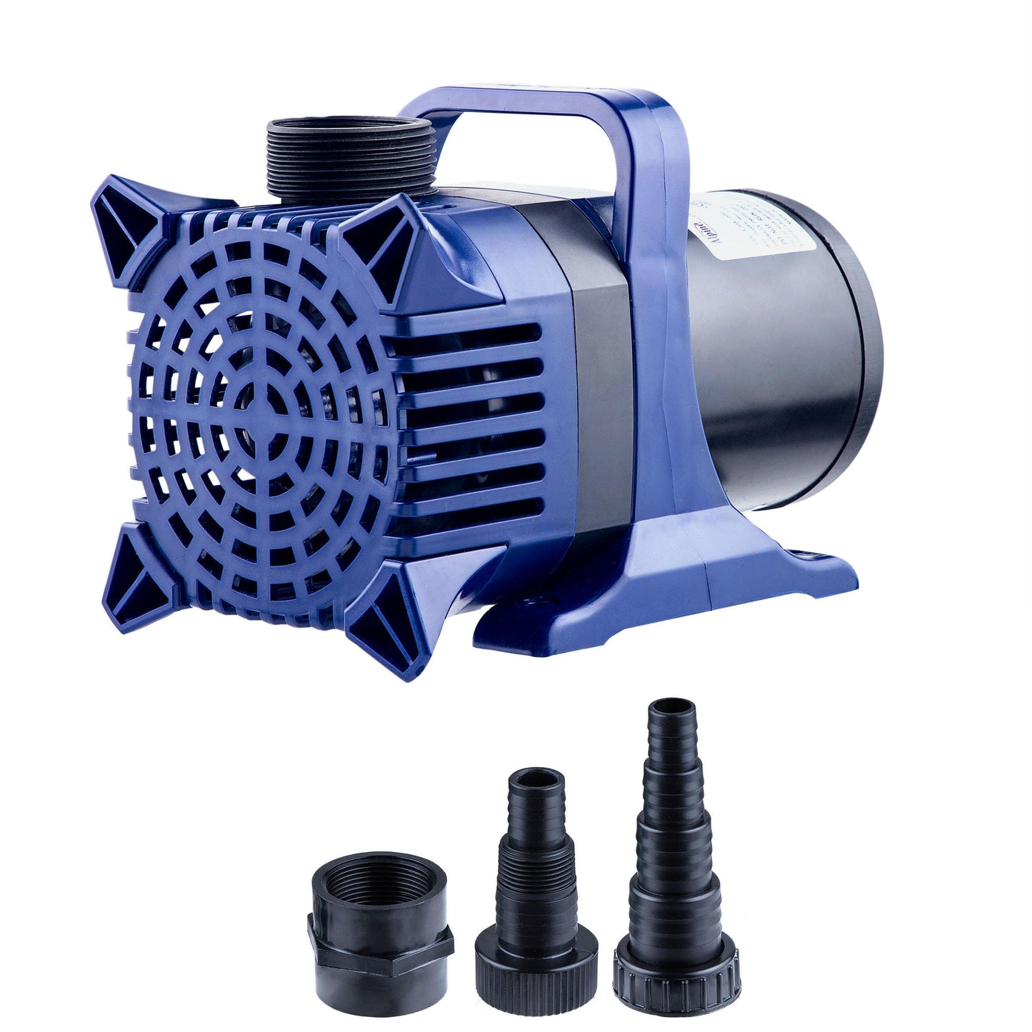 Alpine Corporation PAL5200 | 5200 GPH Submersible Water Pump with 33-ft Cord — Quiet 426W Motor, 25-ft Lift — Multi-Angle Flow for Ponds, Waterfalls & Fountains — Durable & Efficient (Blue)