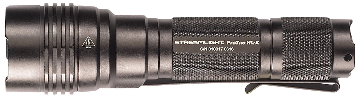 Streamlight 88065 ProTac HL-X 1000-Lumen 27100-Candela Handheld Tactical LED Flashlight, Ten-TAP Programmable, Box, Black