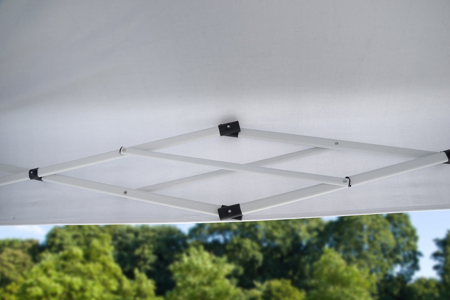 Quik Shade Commercial 10 x 10 ft. Straight Leg Canopy, White