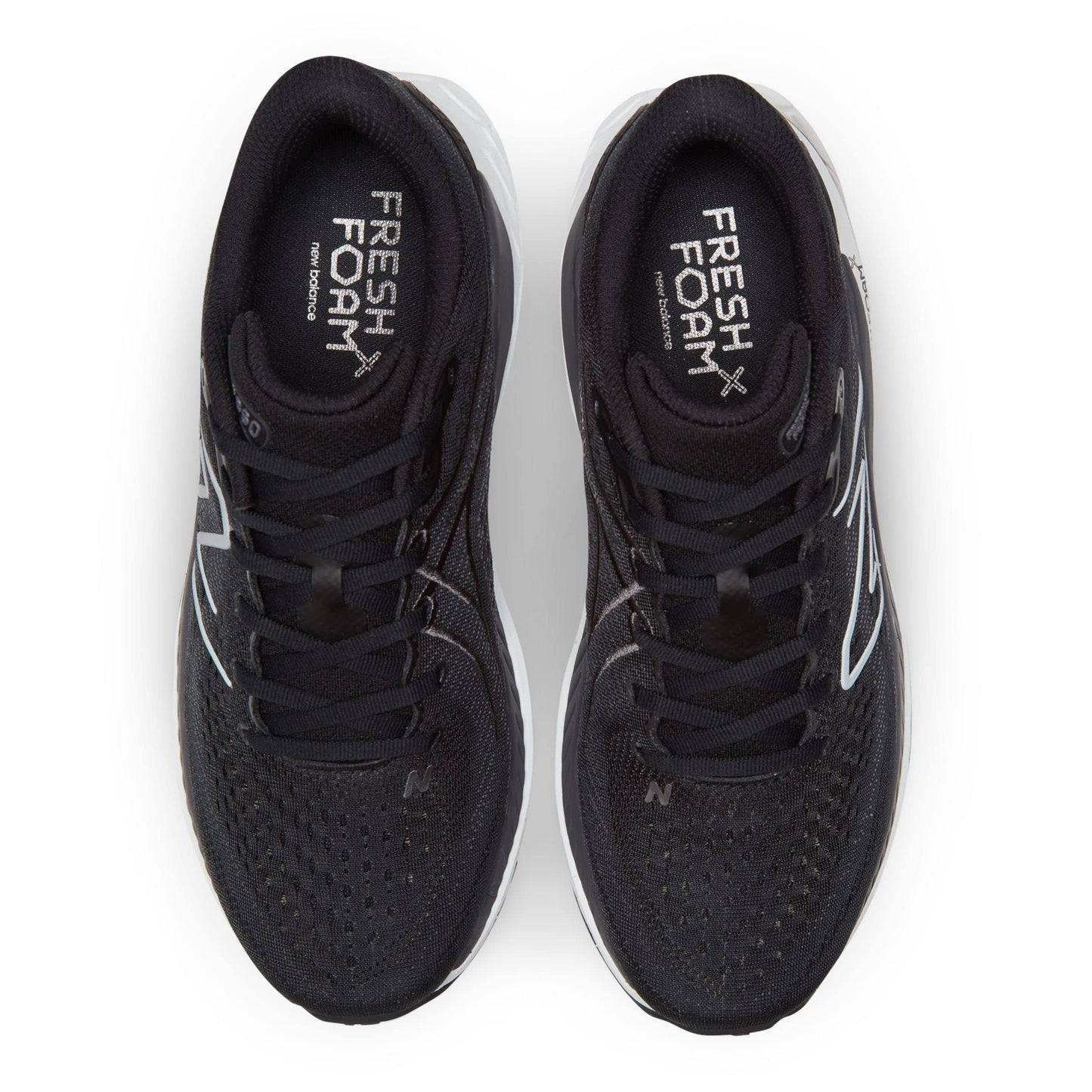 New Balance Men's Fresh Foam 860 V13 Running Shoe, Black/White, 9 Medium
