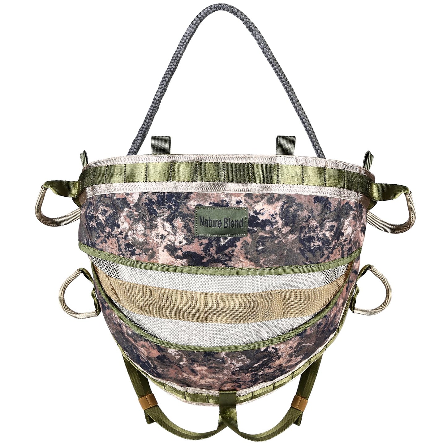 QOGIR Hunting Saddle, The Gen 2 Hunting Saddle: Comfortable Saddle Hunting, Lightweight Hammock Tree Climb Saddle, Includes Adjustable Bridge, Tree Stand Accessories, Saddle Hunting Accessories