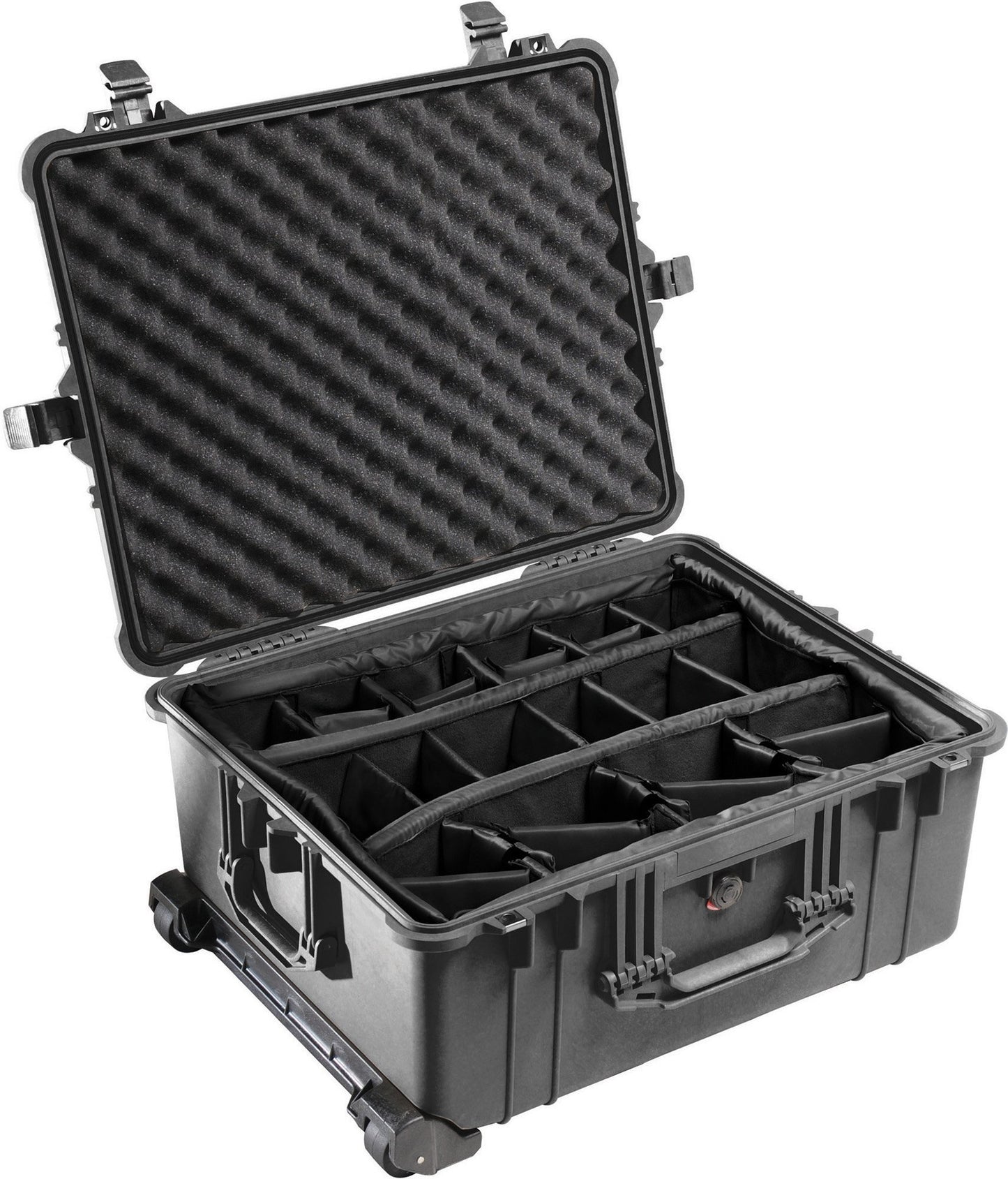 Pelican 1610 Case With Padded Dividers (Black)