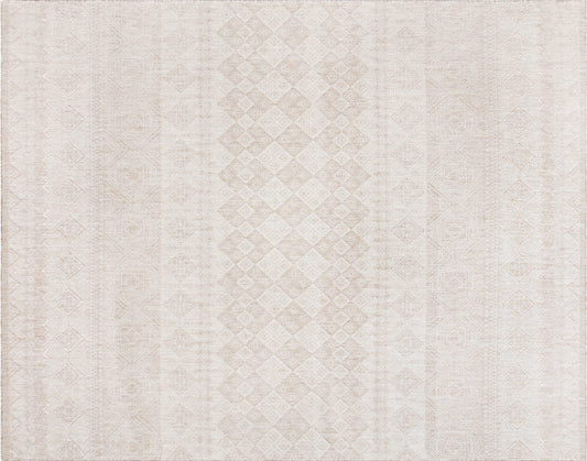 Gertmenian Indoor Outdoor Area Rug, Classic Flatweave, Moroccan Collection II, Stain & UV Resistant Carpet, Deck, Patio & Mudroom, 9x13 Extra Large, Vintage Brown Tan Distressed Classic Tribal, 19504