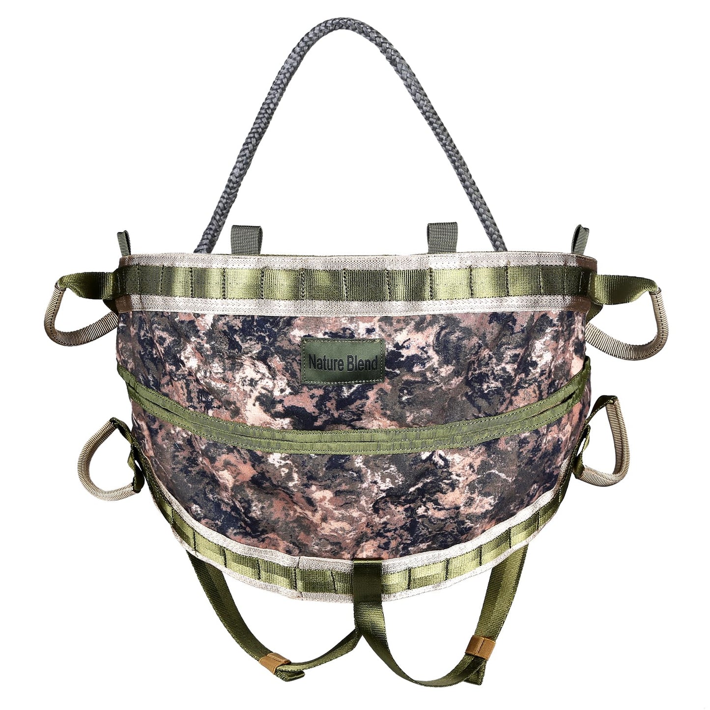 QOGIR Hunting Saddle, The Gen 2 Hunting Saddle: Comfortable Saddle Hunting, Lightweight Hammock Tree Climb Saddle, Includes Adjustable Bridge, Tree Stand Accessories, Saddle Hunting Accessories
