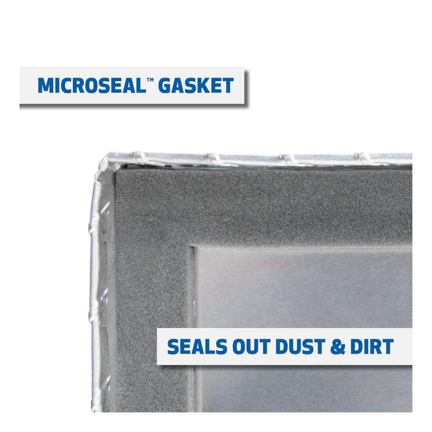 UWS EC20121 30-Inch Heavy-Wall Aluminum Truck Storage Box, RigidCore Lid