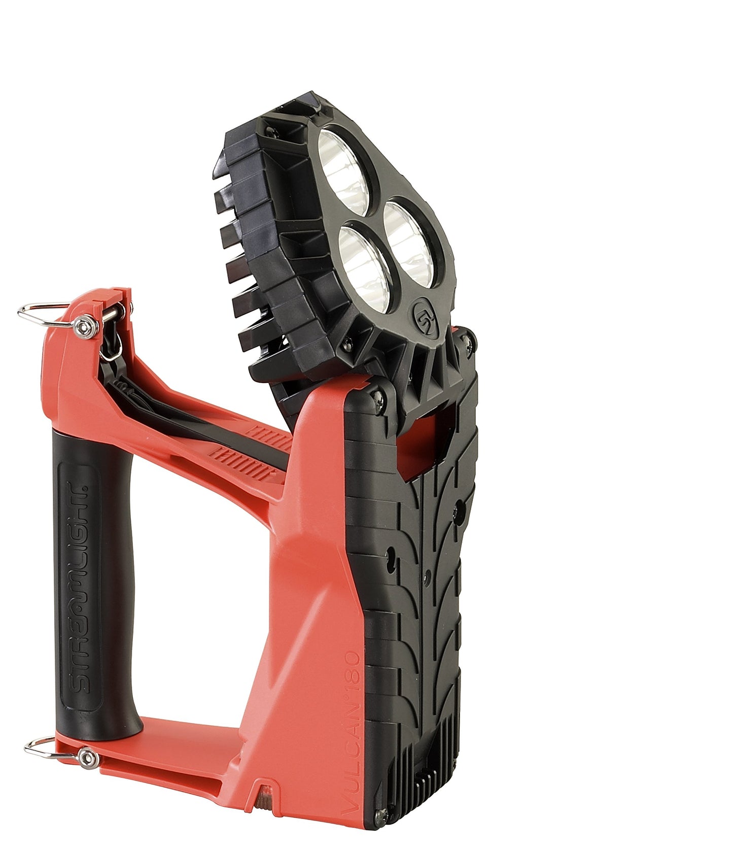 Streamlight 44335 Vulcan 180 HAZ-LO Vehicle Mount System Class I DIV.1 450-Lumen Rechargeable Lantern/Portable Scene Light with 12V DC Charger and Quick Release Shoulder Strap, Orange