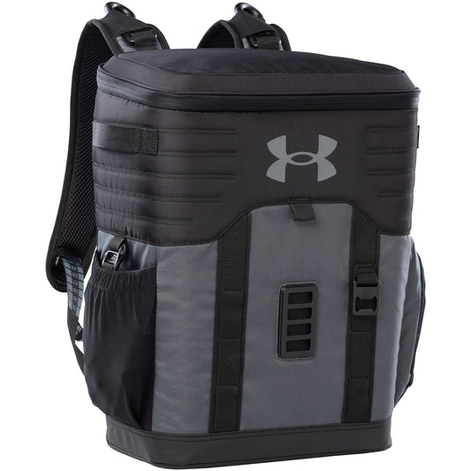 Under Armour Unisex Adult 25-Can UA 25 Can Backpack Cooler, Pitch Grey